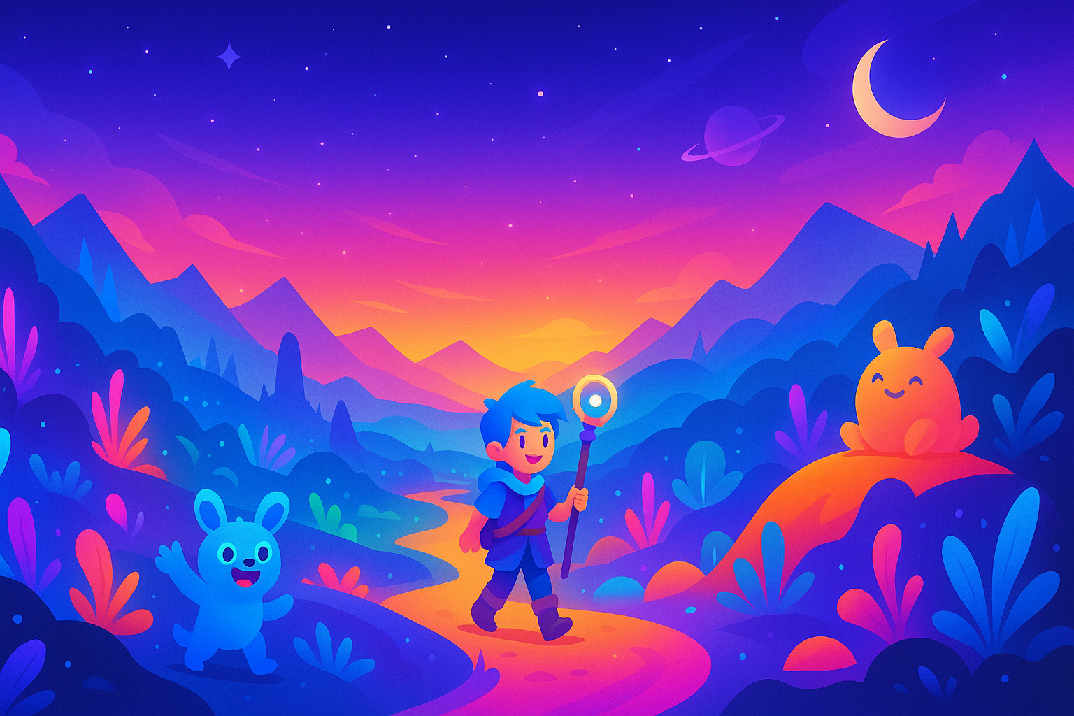 Main hero image for Nebula Games homepage showing gaming elements